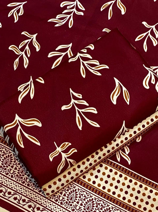 Ladies 2-Piece – Marina Wool Unstiched-232